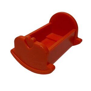 Little People Cradle Play Family Nursery Red with Heart 70's Fisher Price